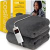 Cosi Home Luxury Faux Fur Heated Throw