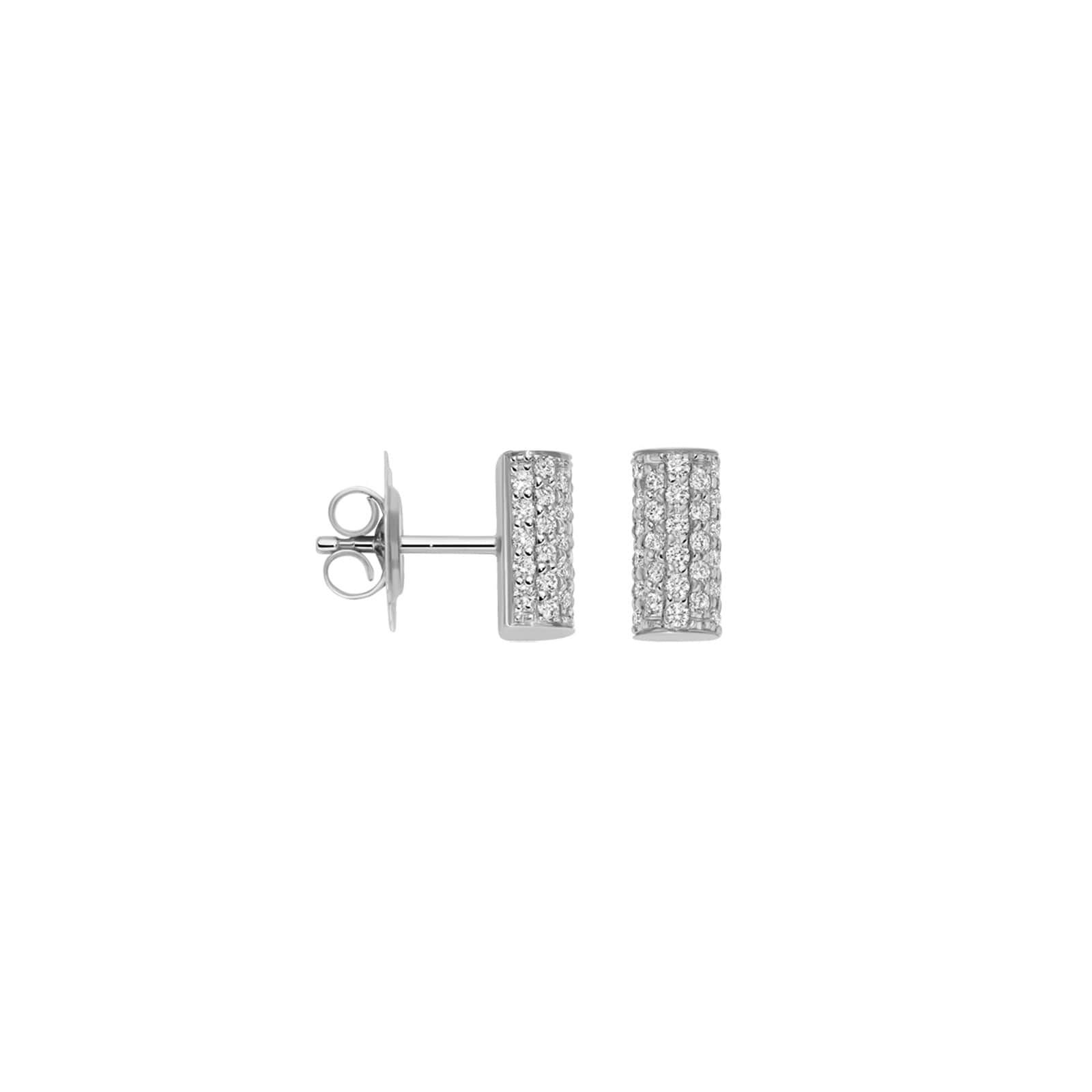 FOPE Aria 0.62ct Pave Diamond Stud Earrings