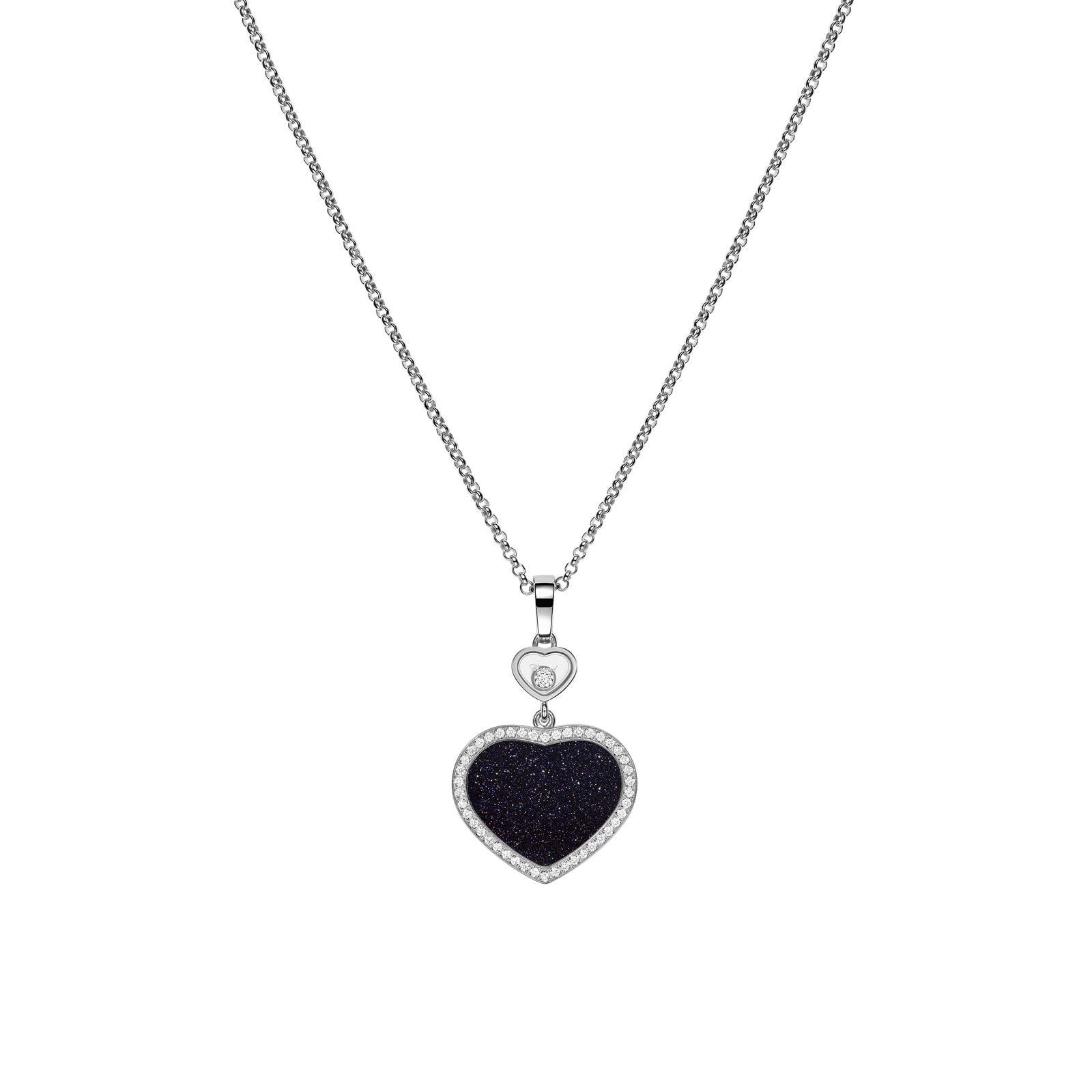 Chopard Happy Hearts Blue Aventurine Pendant