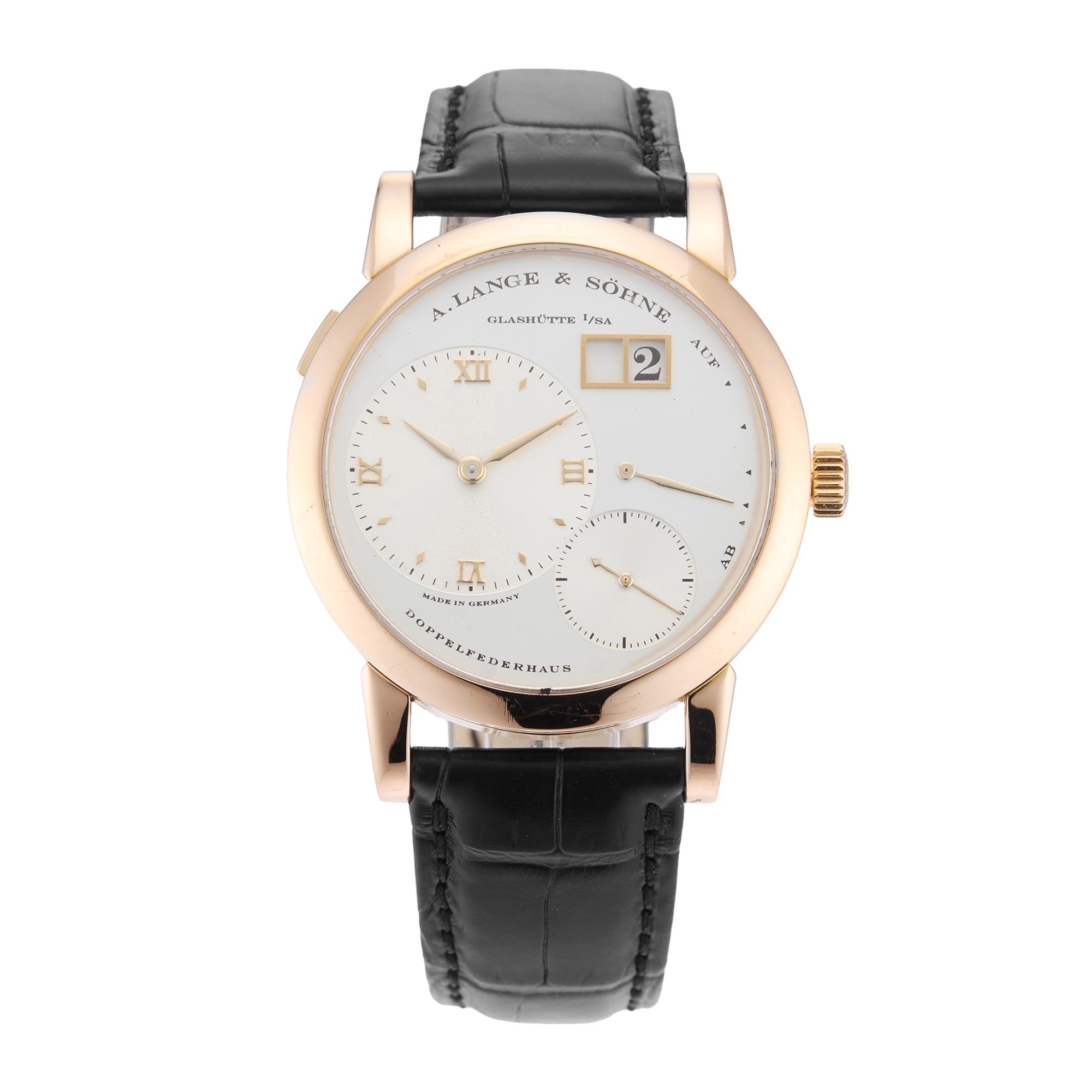 A. Lange & Söhne Lange 1 38.5mm Rose Gold Watch