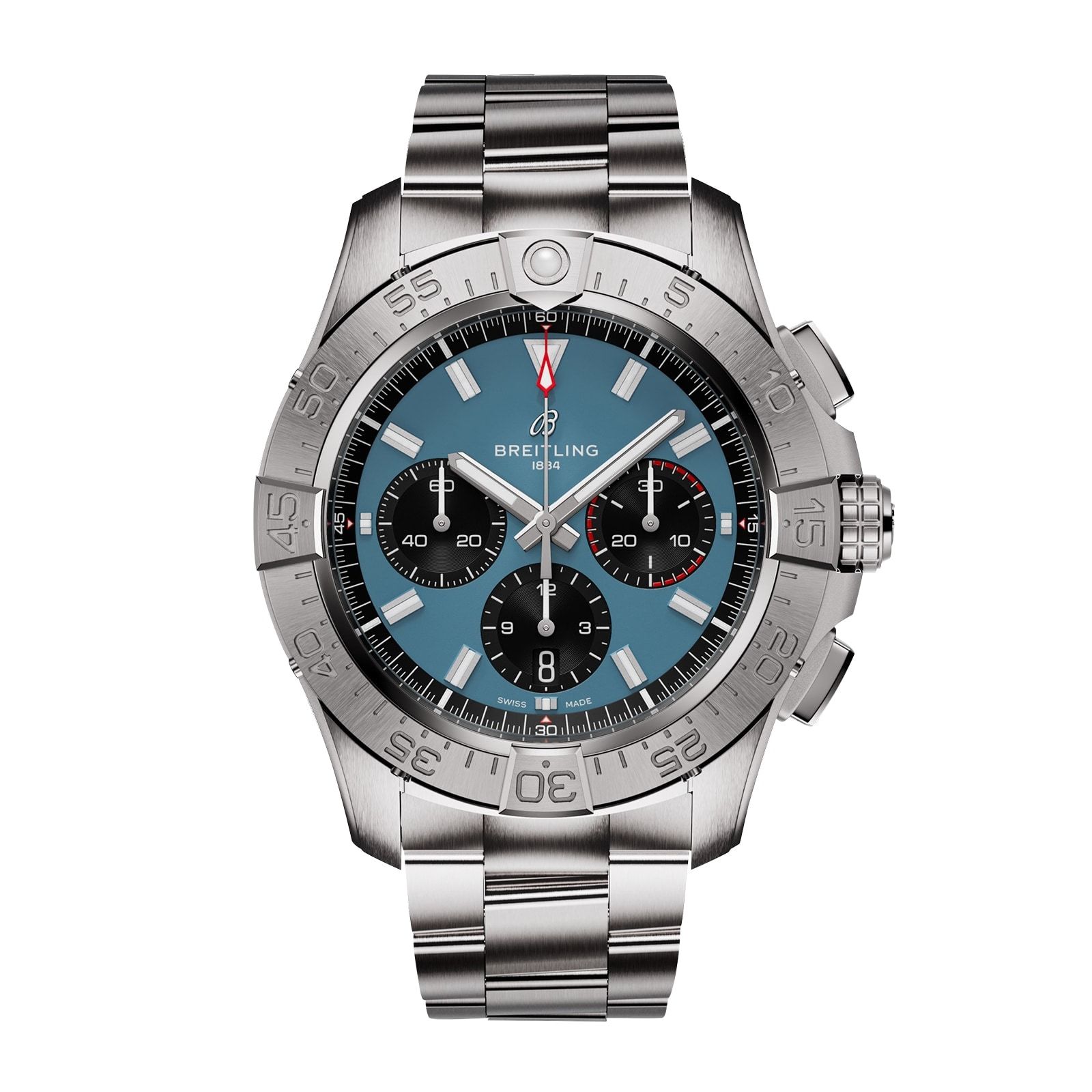 Breitling Avenger Chronograph B01 44mm Blue Steel Watch