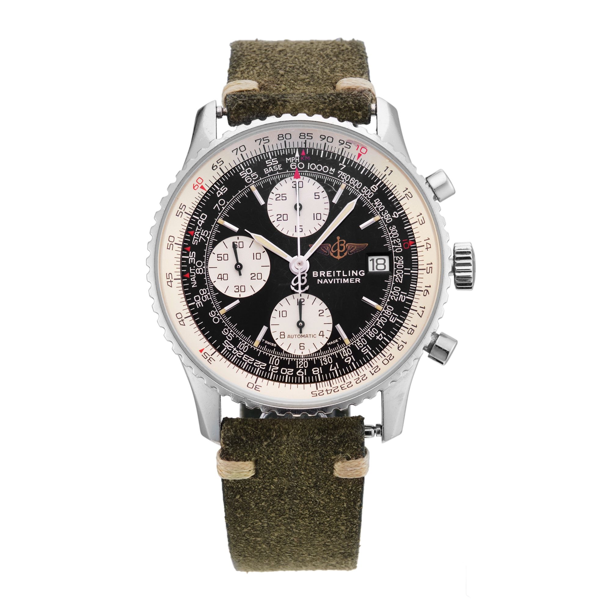 Breitling Navtimer 41mm Stainless Steel Watch