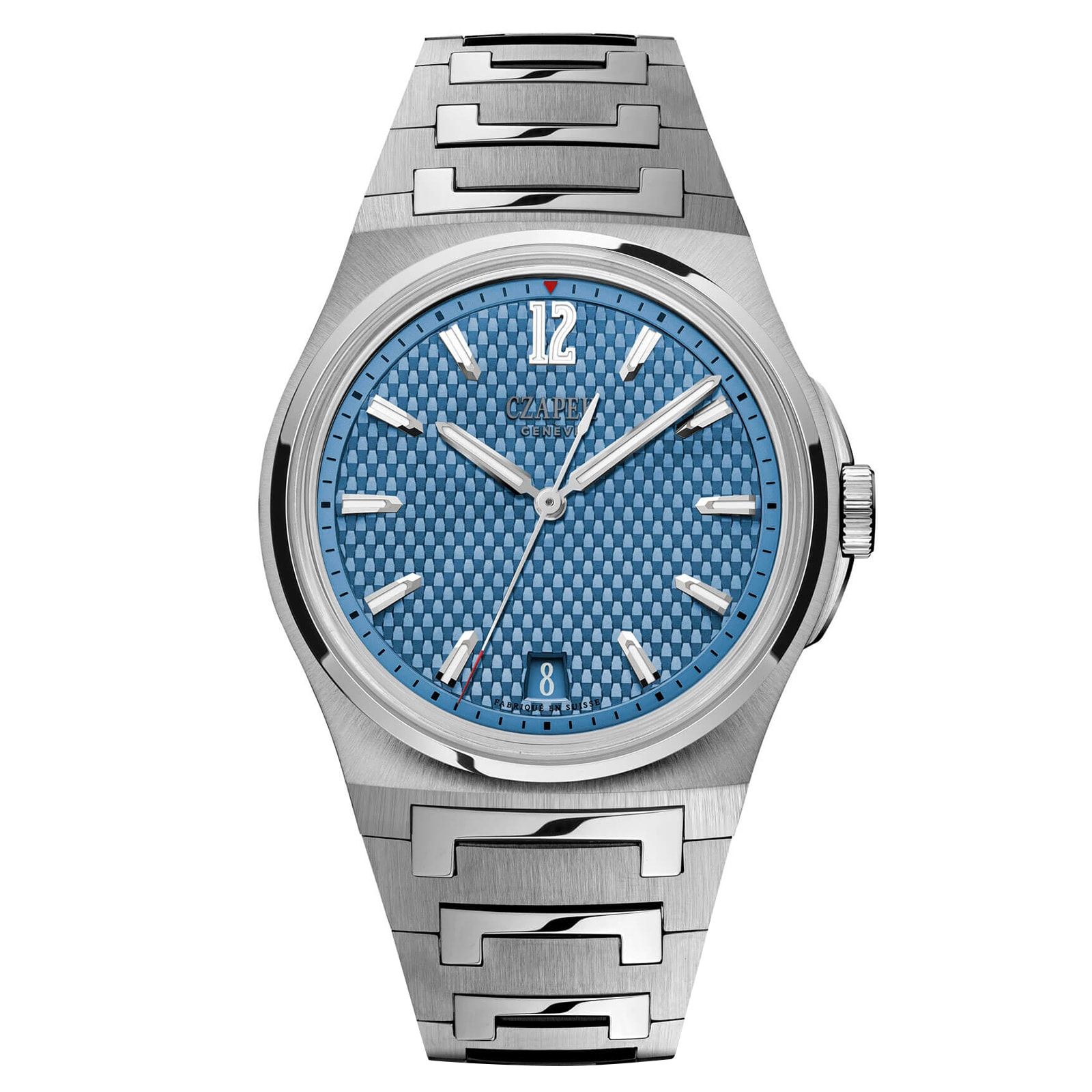 Czapek Antarctique Passage de Drake Glacier Blue Watch