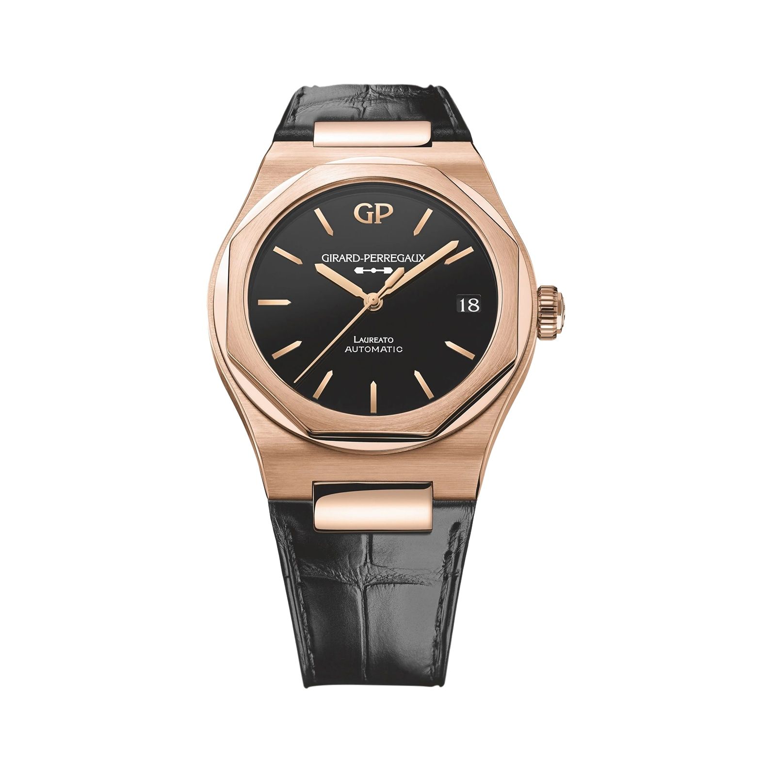 Girard-Perregaux Laureato Rose Gold 42mm Watch