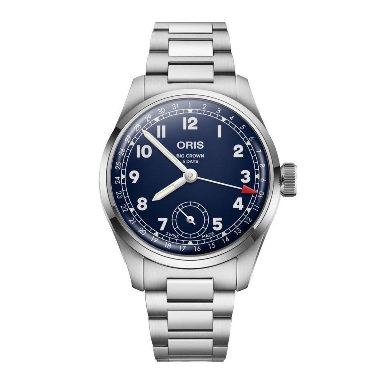 Oris Big Crown Pointer Date Calibre 403 38mm Navy Watch