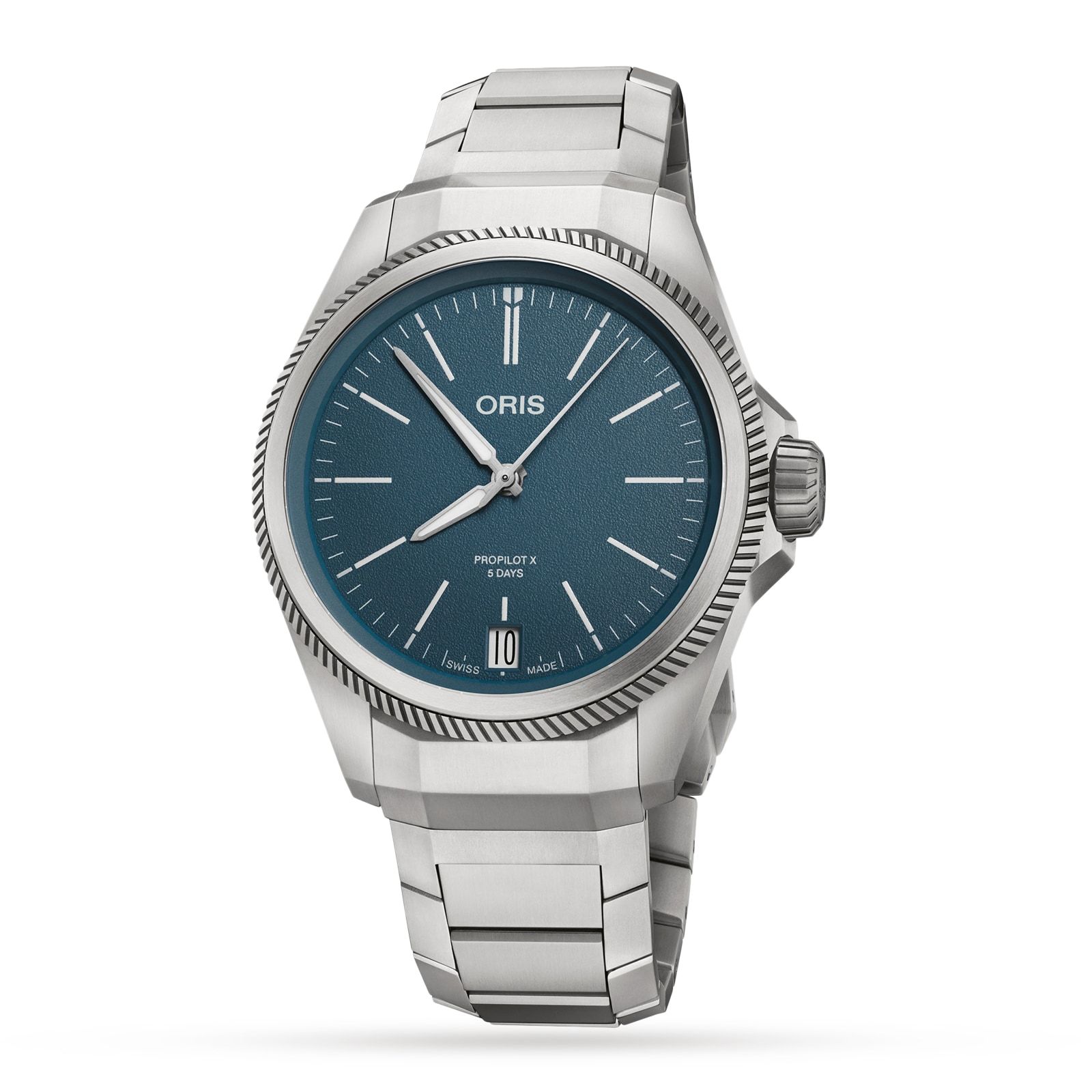 Oris Pro Pilot X Calibre 400 39mm Blue Dial Watch
