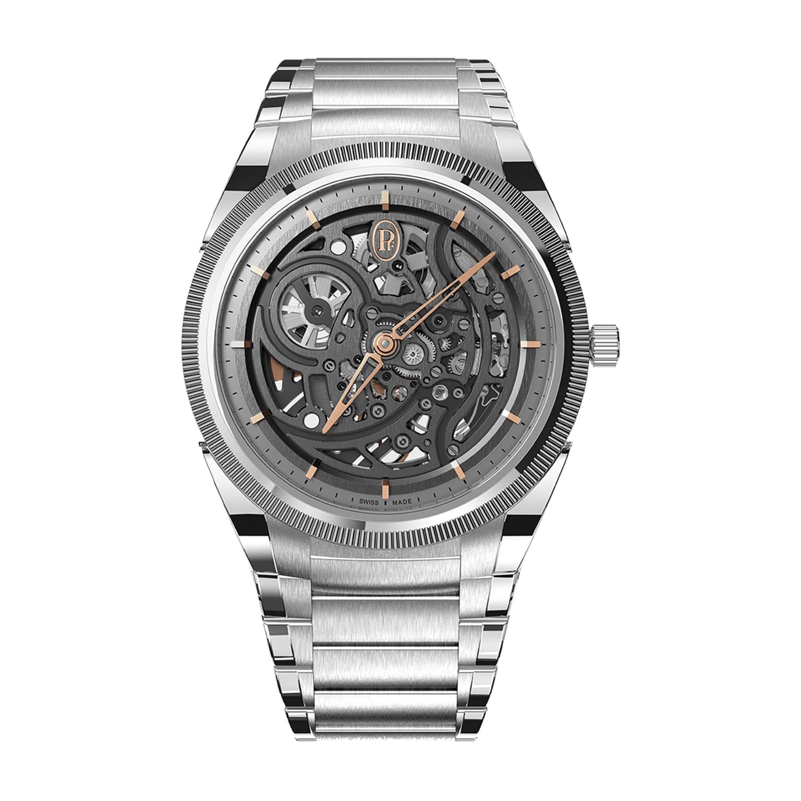 Parmigiani Fleurier TONDA PF Skeleton Steel Platinum 40mm Watch