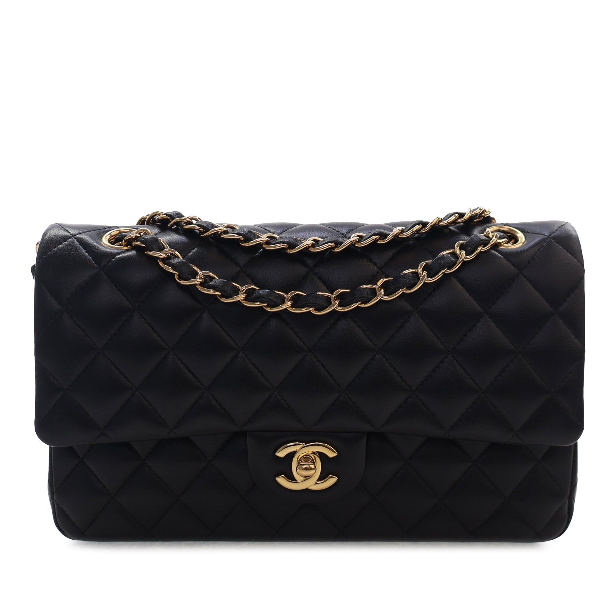 Chanel Medium Classic Lambskin Double Flap