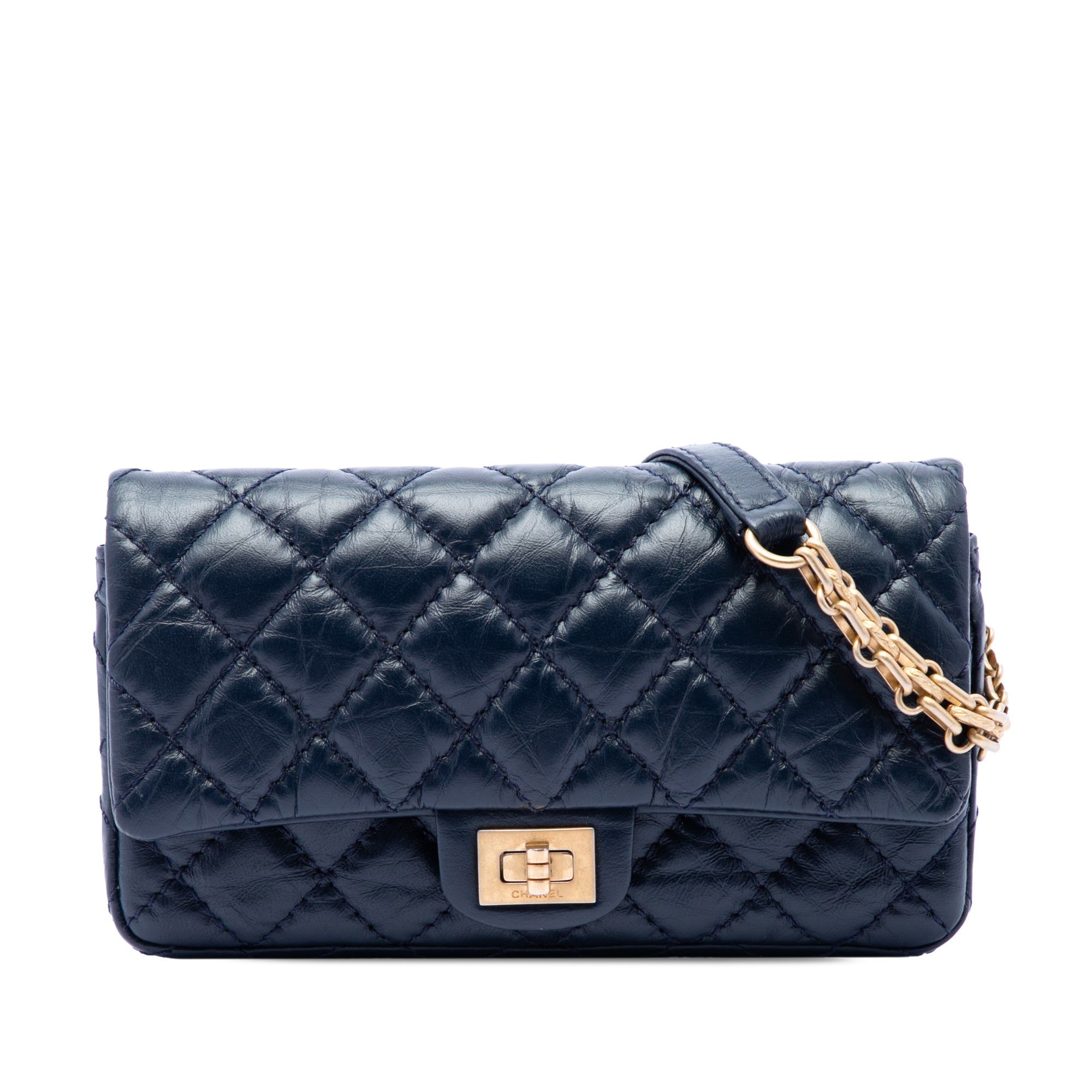 Chanel Quilted Aged Calfskin Reissue 2.55 Belt Bag