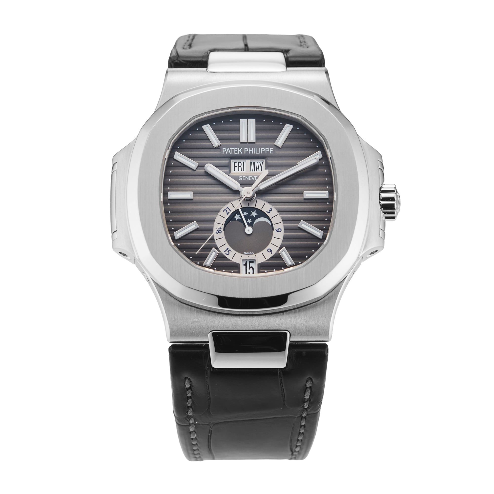 Patek Philippe Nautilus Annual Calendar Moon Phase 40.5mm