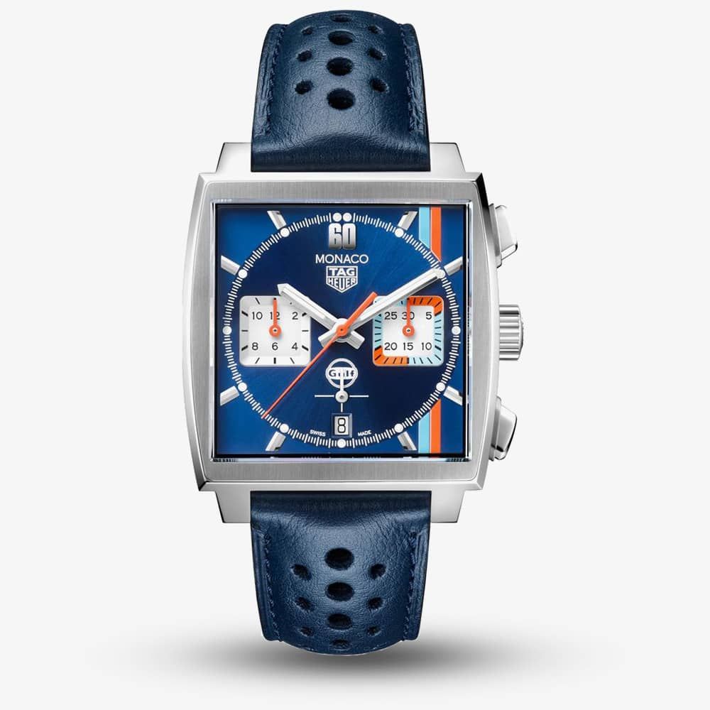 TAG Heuer Monaco Gulf Automatic Chronograph Watch CBL2115.FC6494