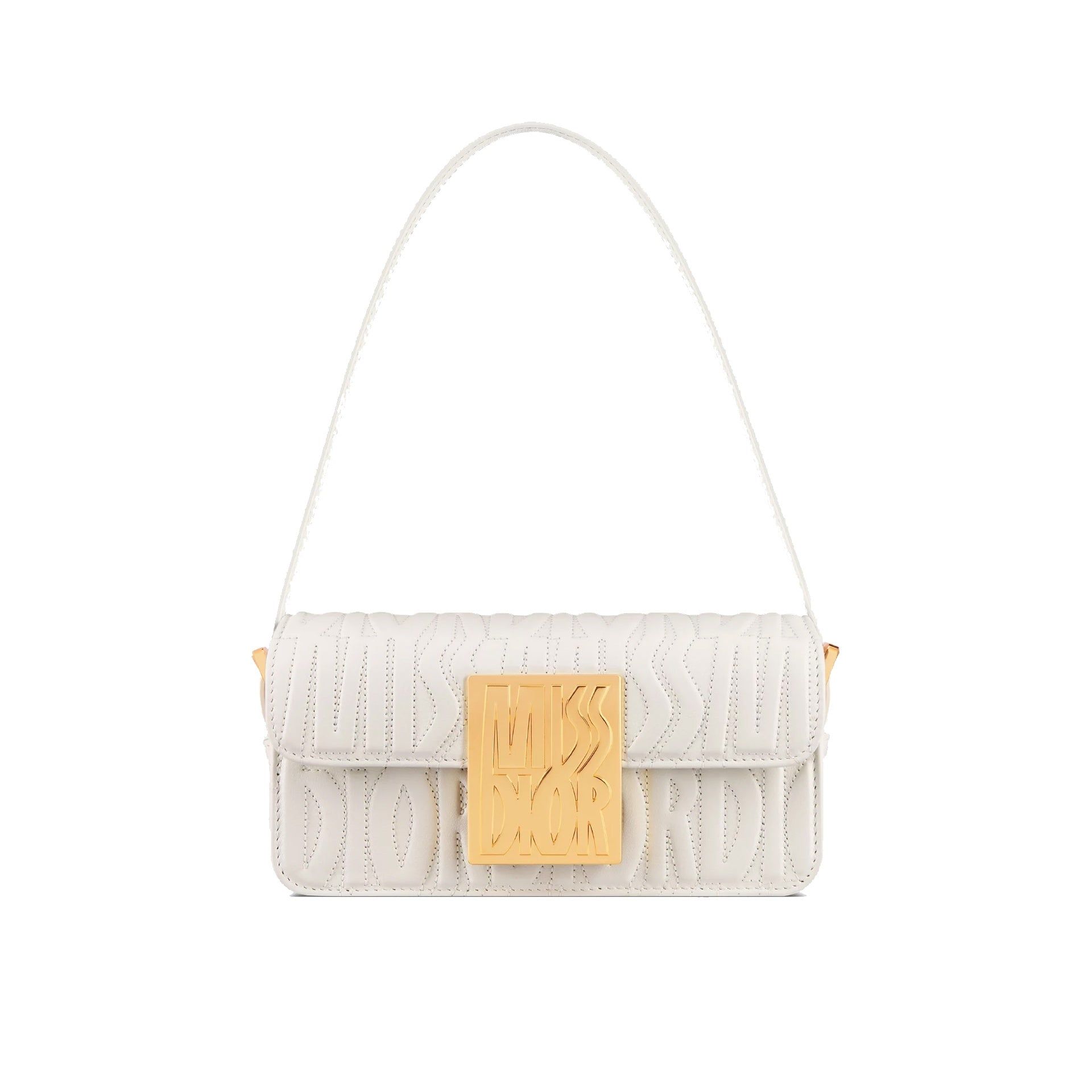 Dior Miss Dior Latte Quilted Shoulder Bag